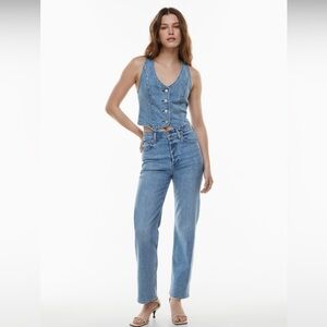 Aritzia Denim Forum The Arlo High Rise size 27